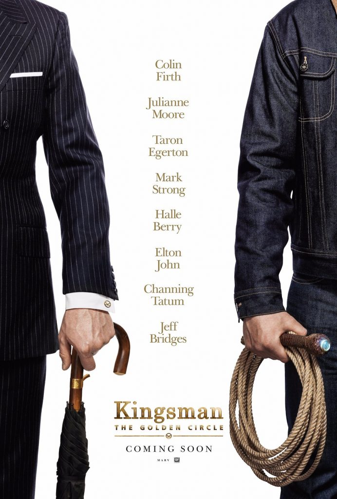 Kingsman Le Cercle D’Or poster